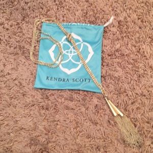Kendra Scott Long Knot & Tassel necklace